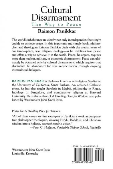 Cultural Disarmament