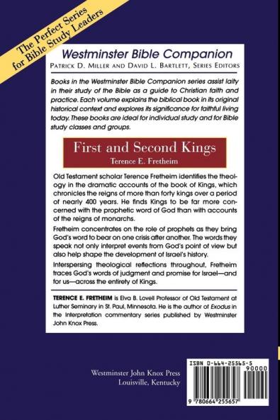First and Second Kings (Westminster Bible Companion)
