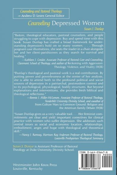 Counseling Depressed Women (Counseling and Pastoral Theology)