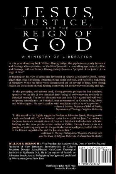 Jesus Justice and the Reign of God: A Ministry of Liberation