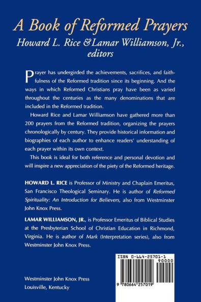 Book of Reformed Prayers