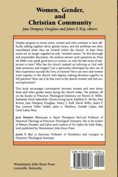 Women Gender and Christian Community