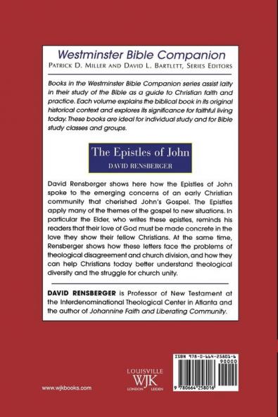 The Epistles of John (Westminster Bible Companion)