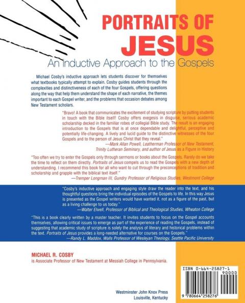 Portraits of Jesus: An Inductive Approach to the Gospels