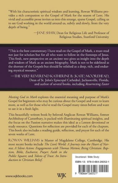 Meeting God in Mark: Reflections for the Season of Lent