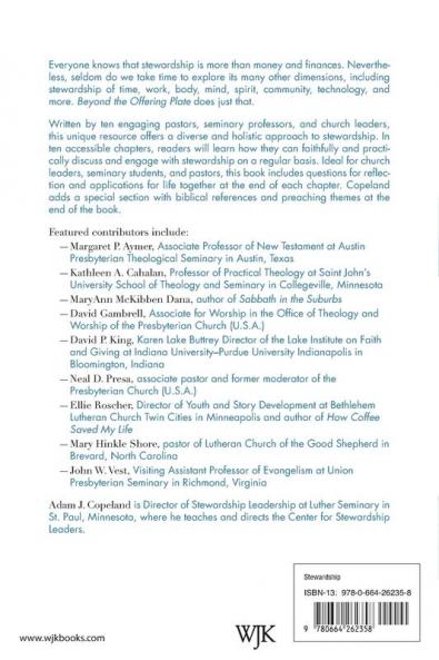 Beyond the Offering Plate: A Holistic Approach to Stewardship