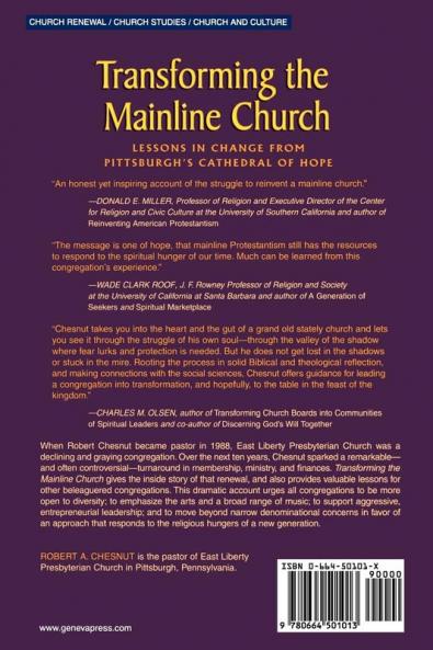 Transforming the Mainline Church: Lessons in Change from Pittsburgh's Cathedral of Hope