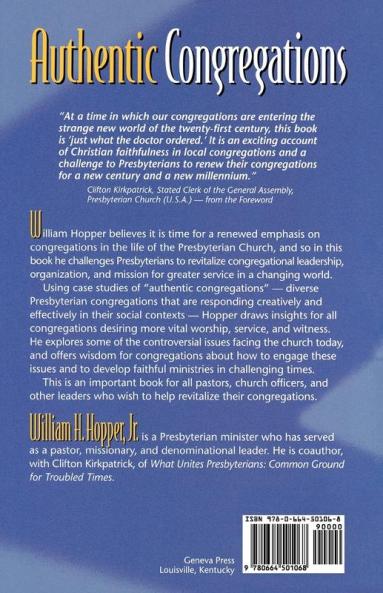 Authentic Congregations