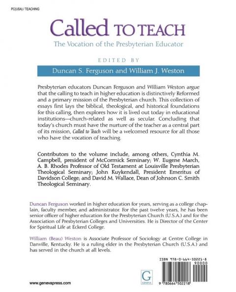 Called to Teach