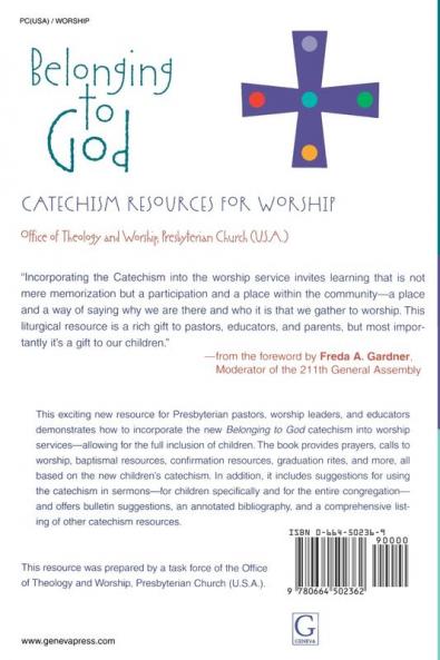 Belonging to God: Catechism Resources for Worship