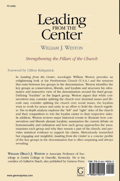 Leading from the Center: Strengthening the Pillars of the Church