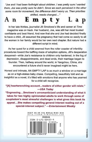 An Empty Lap