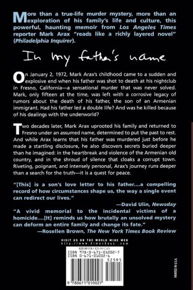 In My Father's Name