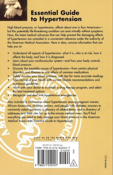 The American Medical Association Essential Guide to Hypertension