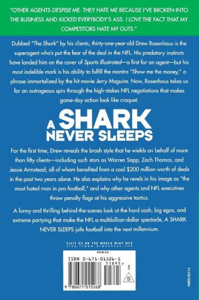 A Shark Never Sleeps: Wheeling and Dealing with the NFL's Most Ruthless Agent