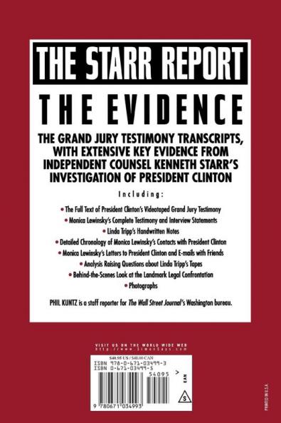 The Evidence: The Starr Report