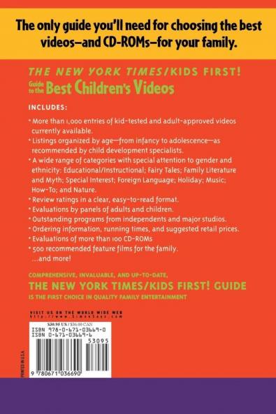 The New York Times Guide to the Best Children's Videos