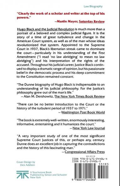 Hugo Black and the Judicial Revolution