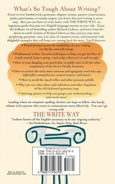 The Write Way: The Spell Guide to Good Grammar and Usage (Society for the Preservation of English Language and Literature)