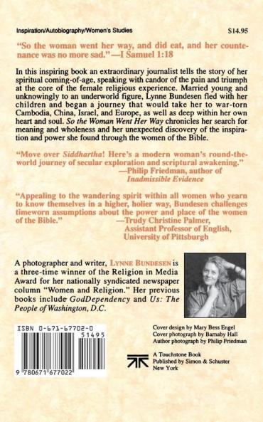 So the Woman Went Her Way: A PERSONAL JOURNEY