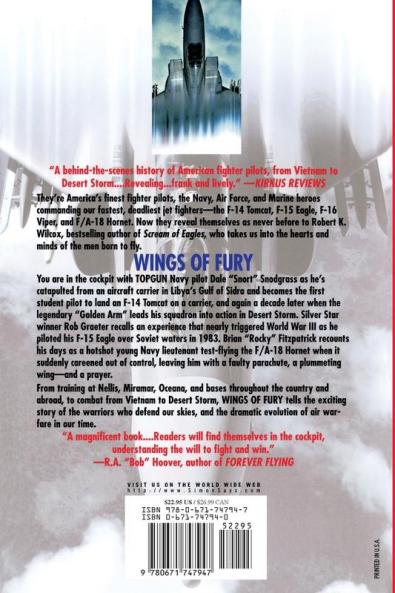 Wings of Fury: From Vietnam to the Gulf War the Astonishing True Stories of America's Elite