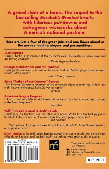 Baseball's Even Greater Insults: More Game's Most Outrageous & Ireverent Remarks