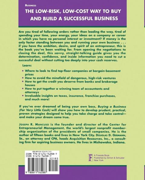 Buy a Business (For Very Little Cash)