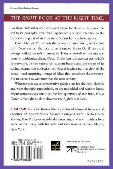 Good Order: Right Answers to Contemporary Questions