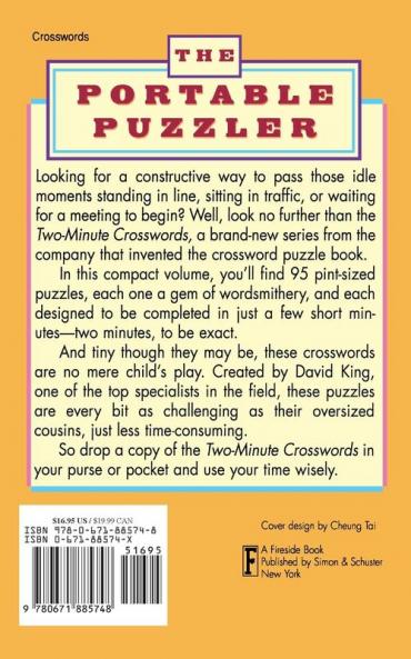 SIMON AND SCHUSTER'S TWO-MINUTE CROSSWORDS Vol. 1 (Series 1)