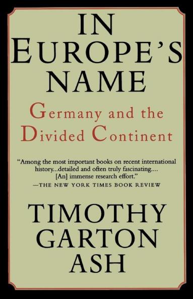 In Europe's Name