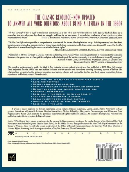 New Our Right to Love: A Lesbian Resource Book