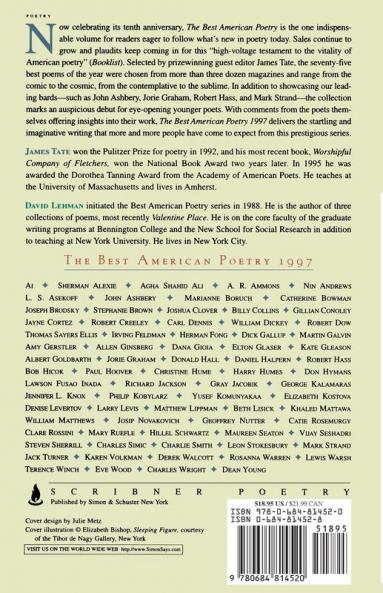 The Best American Poetry 1997