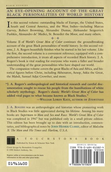 World's Great Men of Color Volume II: 2