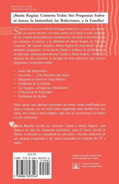 Cartas a Maria Regina (Letters to Maria Regina): La Doctora Corazon del Mundo Hispano = Letters to Maria Regina = Letters to Maria Regina = Letters to Maria Regina = L = Letter