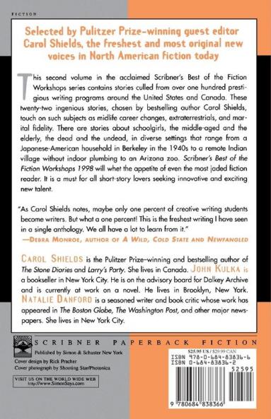Scribners Best of the Fiction Workshops 1998