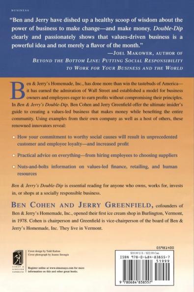 Ben Jerry's Double Dip