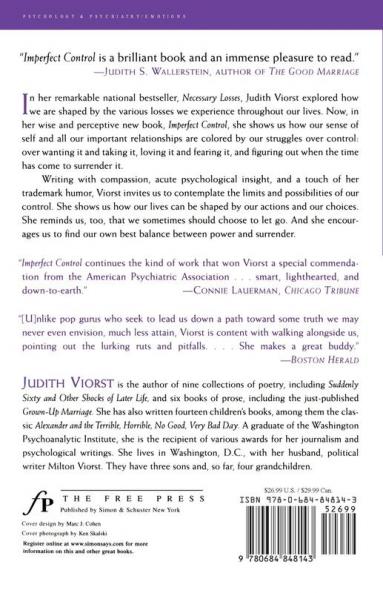 Imperfect Control: Our Lifelong Struggles With Power and Surrender