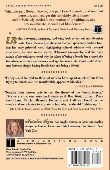 Blonde Like Me: The Roots of the Blonde Myth in Our Culture