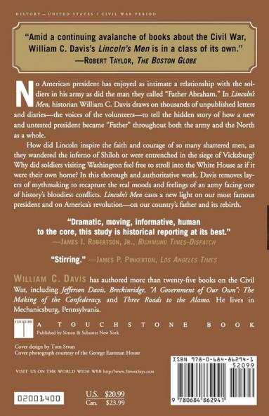 Lincoln's Men: How President Lincoln Became Father to an Army and a Nation