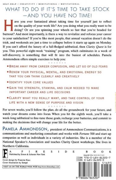 Clarity Quest: How to Take a Sabbatical Without Taking More Than a Week Off