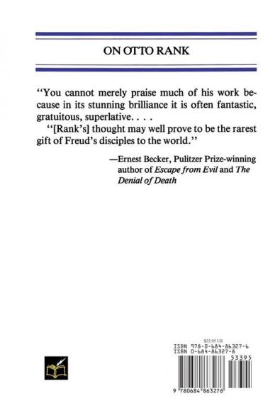 Acts of Will: The Life and Work of Otto Rank