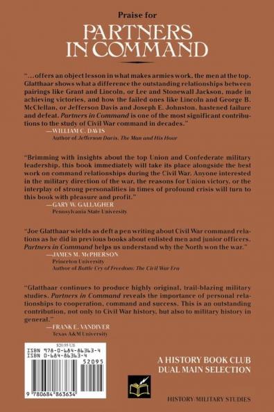 Partners In Command: The Relationships Between Leaders in the Civil War