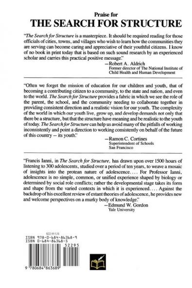 Search For Structure: A Report on American Youth Today