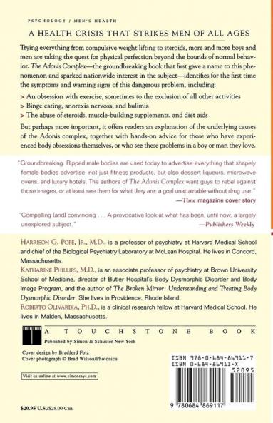 The Adonis Complex: How to Identify Treat and Prevent Body Obsession in Men and Boys