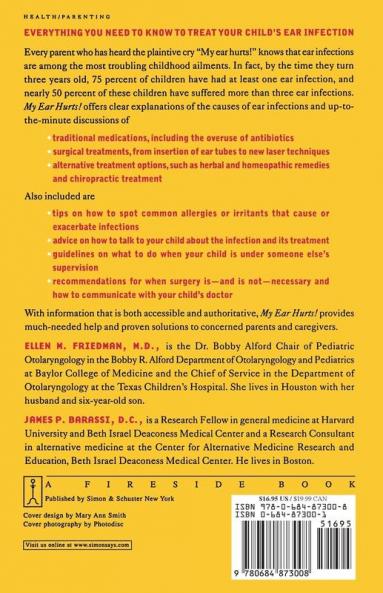 My Ear Hurts!: A Complete Guide to Understanding and Treating Your Child's Ear Infections