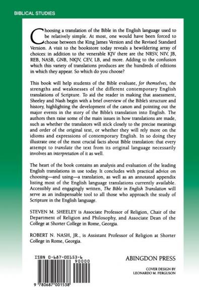 The Bible in English Translation