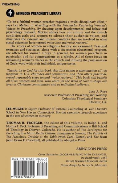 Wrestling with the Patriarchs: Retrieving Women's Voices in Preaching (Abingdon Preacher's Library)