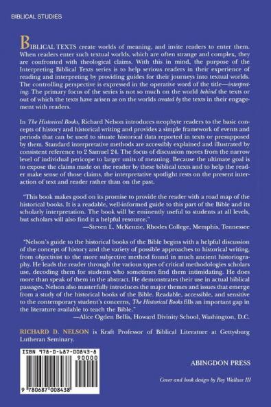 The Historical Books (Interpreting Biblical Texts Series)