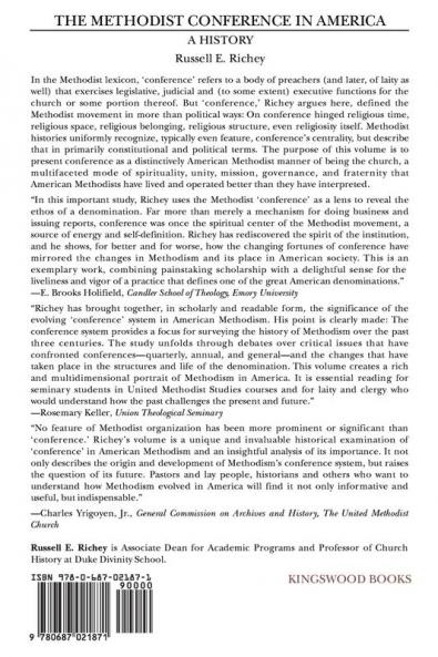 The Methodist Conference in America