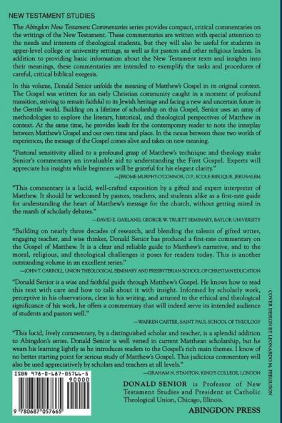 Abingdon New Testament Commentary - Matthew